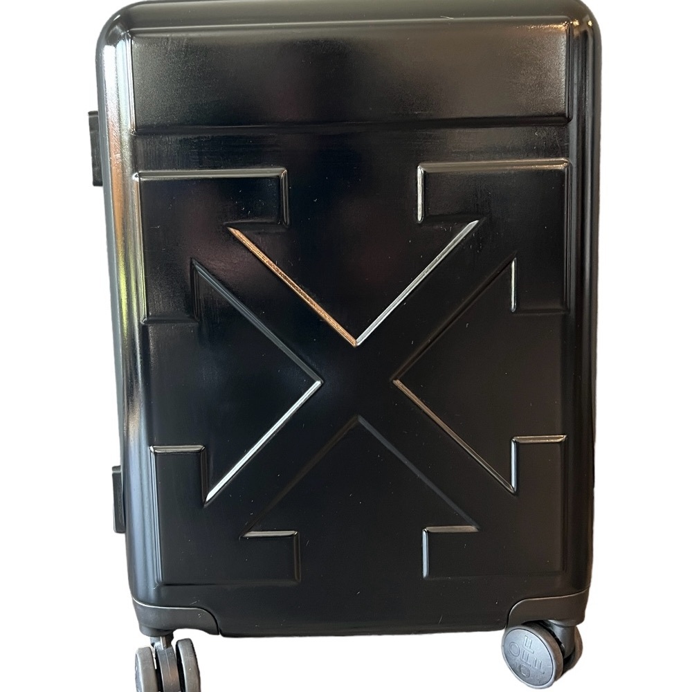 COPY - Off White “for travel” quote luggage